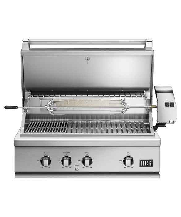 DCS 36 Inch Series 7 Natural Gas Grill with Sear Burner and Rotisserie