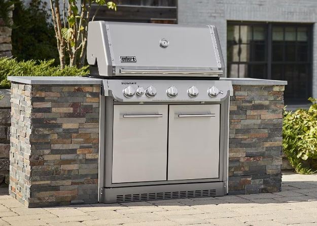 Weber Summit SB38 S Built-In Gas Grill - Natural Gas