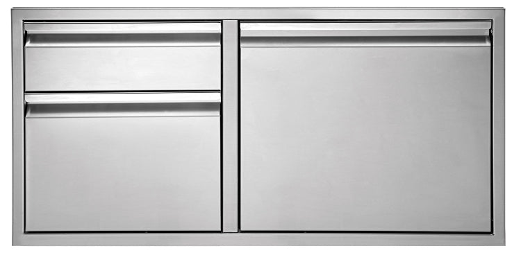 Twin Eagles 36 Inch 2 Drawer Door Combo