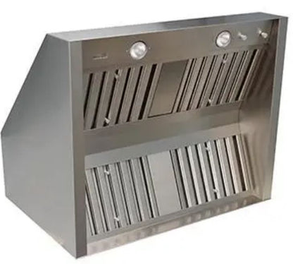 Trade Wind 66” 2300 CFM smooth face outdoor vent hood with convertible discharge