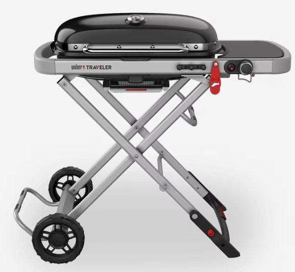 Weber Traveler Portable Gas Grill (Liquid Propane)