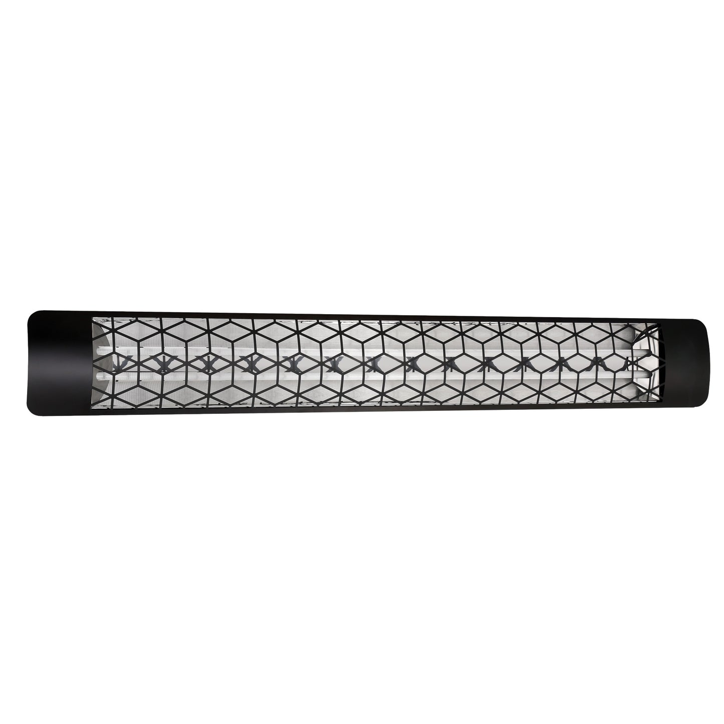 Eurofase EF60 240v 6000w 61-Inch Electric Heater - Black Stella Plate