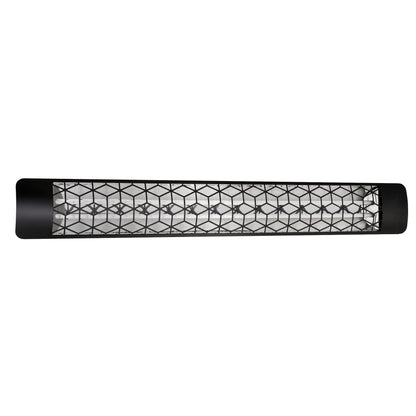 Eurofase EF60 240v 6000w 61-Inch Electric Heater - Black Stella Plate