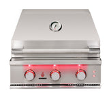 True Flame 25 Inch Built-In Natural Gas Grill