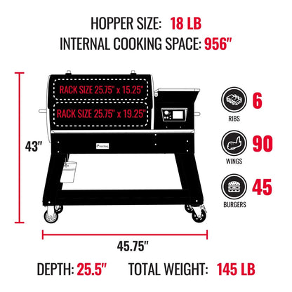 Recteq Deck Boss 900 Pellet Grill