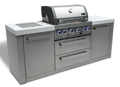 Mont Alpi 4 Burner Island - MAi400 - Natural Gas