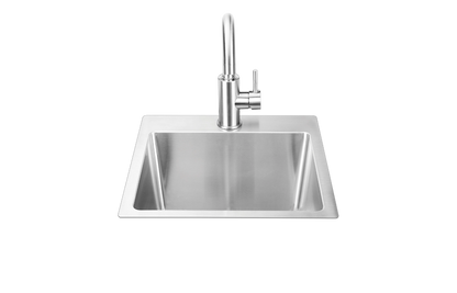 Bull 18 Inch Stainless Steel Dual Mount Sink