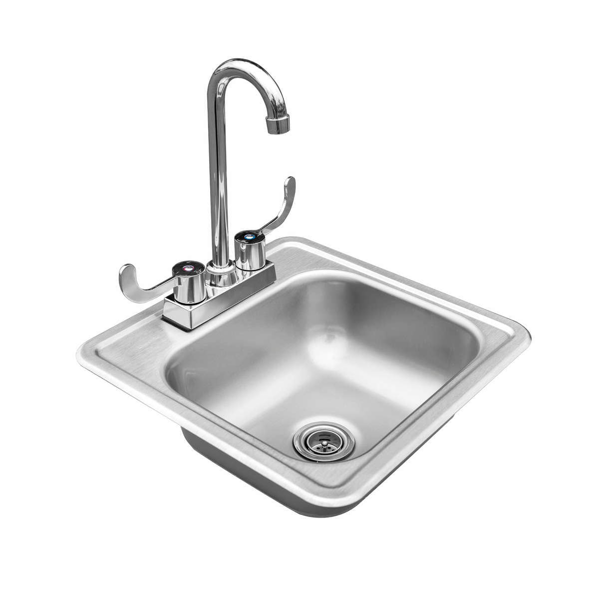 Summerset 15 Inch Sink and Faucet
