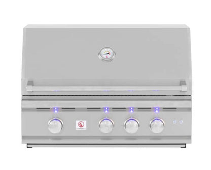 Summerset TRL 32 Inch Natural Gas Grill w/Rotisserie and Lights