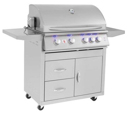 Summerset Sizzler Pro 32 Inch Natural Grill on Cart