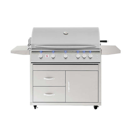 Summerset Sizzler Pro 40 Inch Natural Gas Gas Grill on Cart