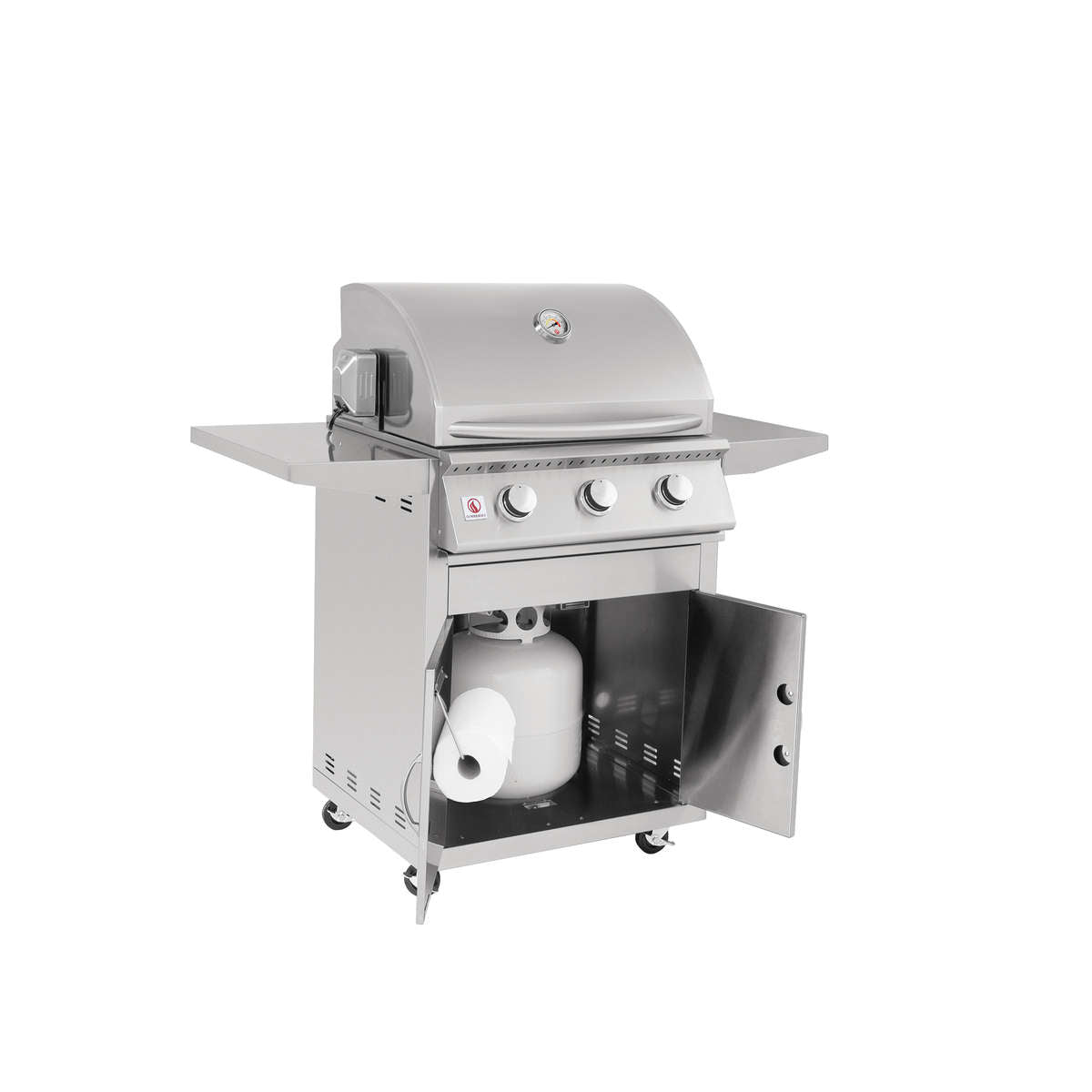 Summerset Sizzler 26 Inch Propane Grill on Cart