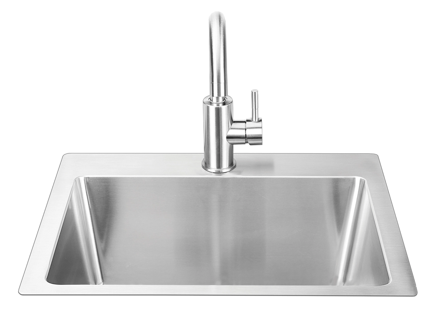 Bull 24 Inch Stainless Steel Dual Mount Sink