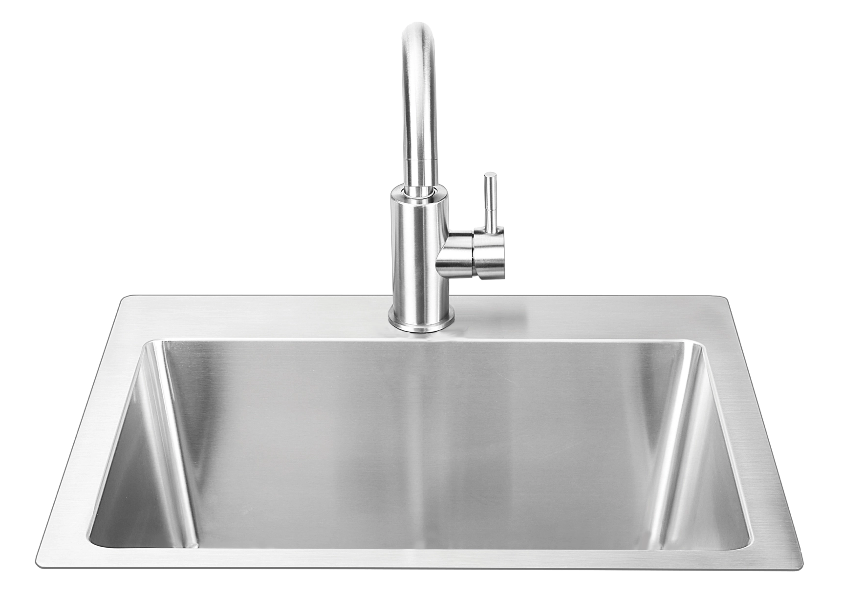 Bull 24 Inch Stainless Steel Dual Mount Sink