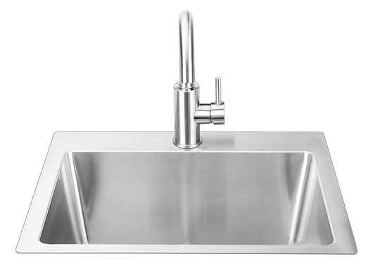 Bull 24 Inch Stainless Steel Dual Mount Sink
