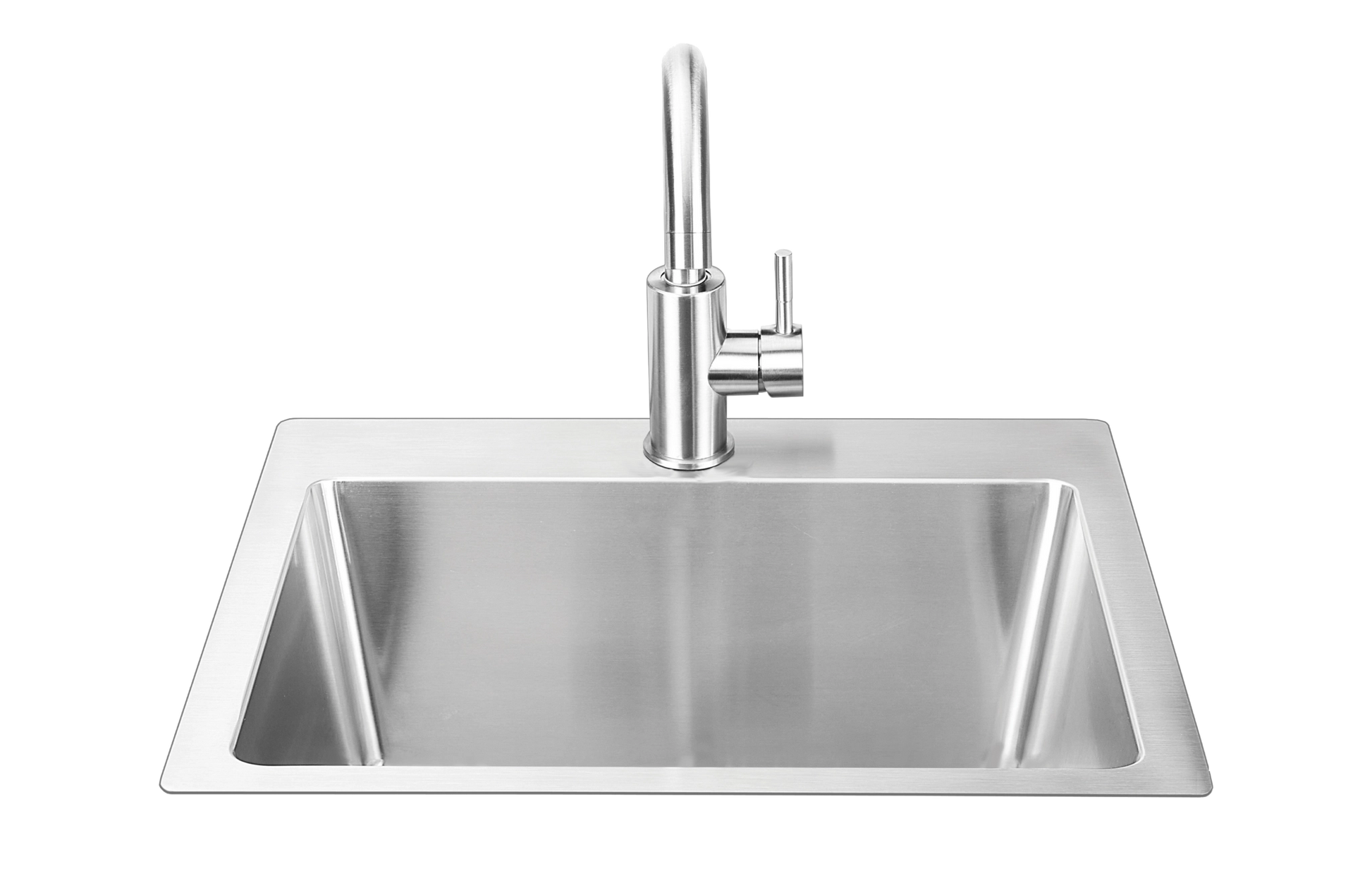 Bull 24 Inch Stainless Steel Dual Mount Sink
