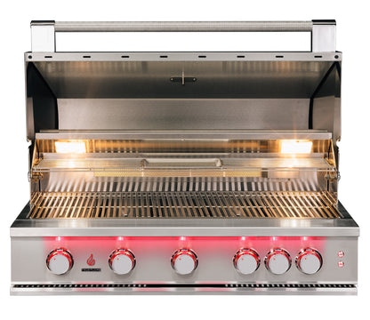 True Flame 40 Inch Built-In Propane Grill