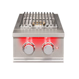 True Flame Double Side Burner - Natural Gas