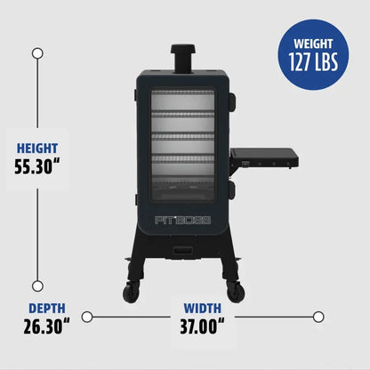 Pit Boss Navigator 3-Series Vertical Pellet Smoker