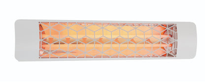 Eurofase EF40 240v 4000w 39-Inch Electric Heater - White Stella Plate