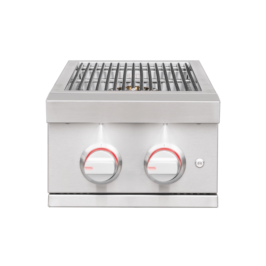 Summerset Pro Natural Gas Double Side Burner with Lights