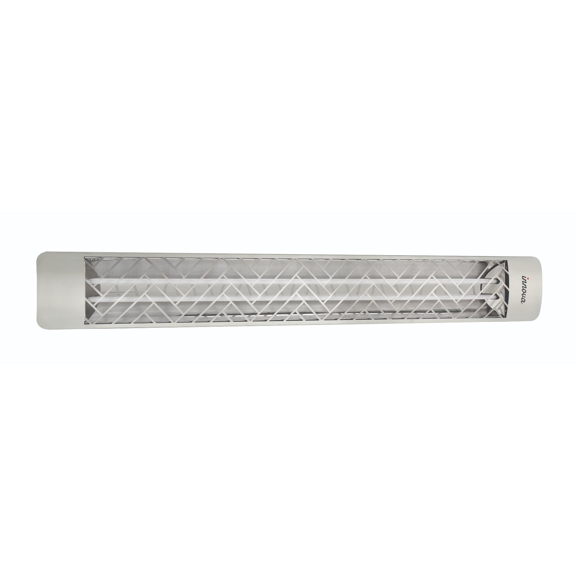 Eurofase EF60 240v 6000w 61-Inch Electric Heater - Stainless Steel Chevron Plate