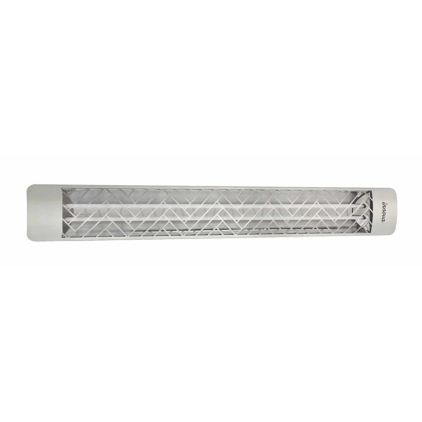 Eurofase EF60 240v 6000w 61-Inch Electric Heater - Stainless Steel Chevron Plate