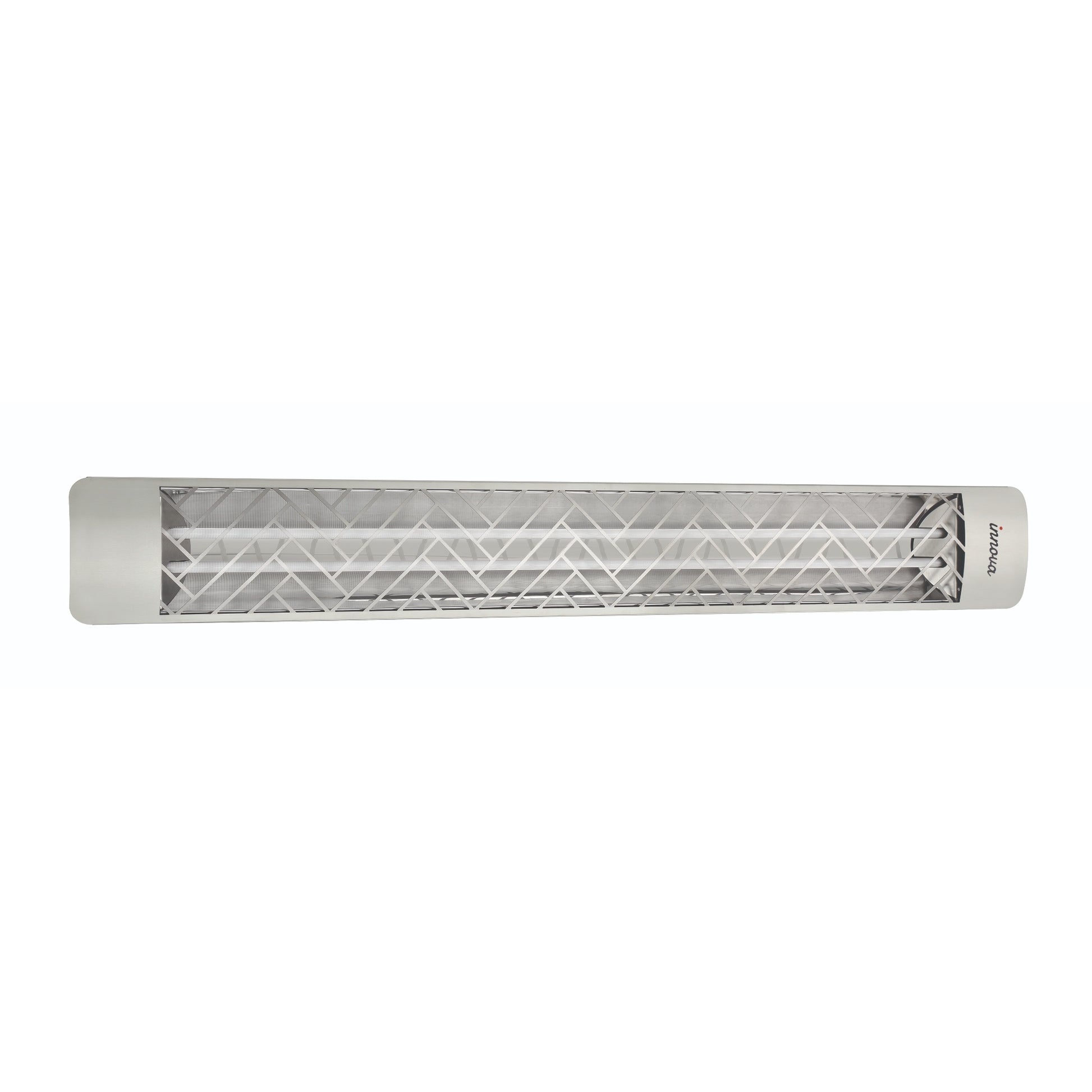 Eurofase EF60 240v 6000w 61-Inch Electric Heater - Stainless Steel Chevron Plate