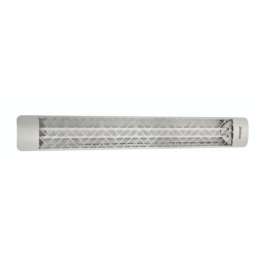 Eurofase EF60 240v 6000w 61-Inch Electric Heater - Stainless Steel Chevron Plate