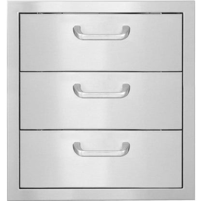 BBQ Island 260 Series - 16-Inch Triple Access Drawer With Paper Towel Holder