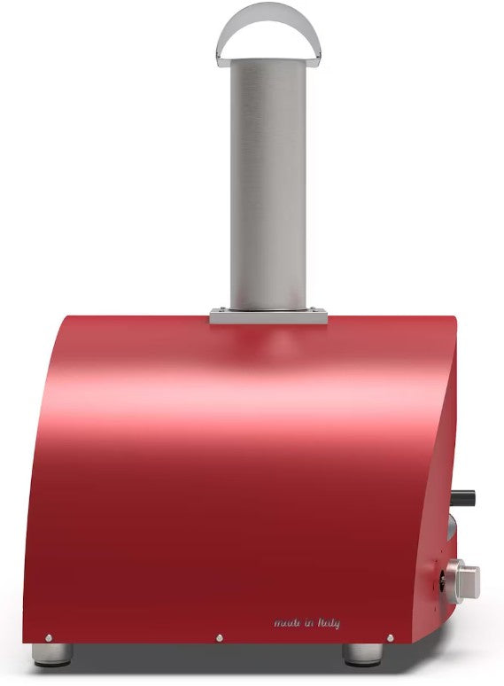 Alfa Moderno '2 Pizze' Natural Gas Pizza Oven - Ruby Red