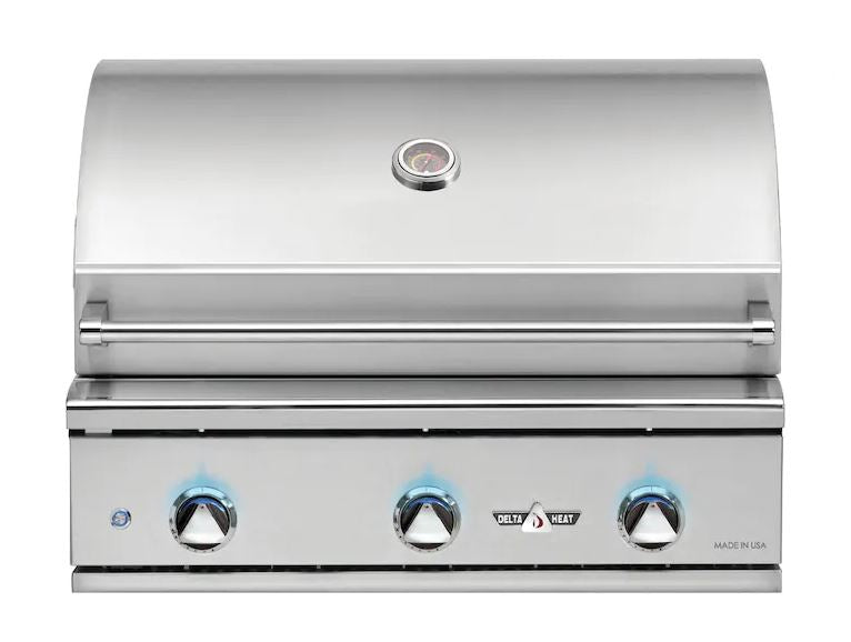 Delta Heat 32 Inch Natural Gas Grill with Interior Lights