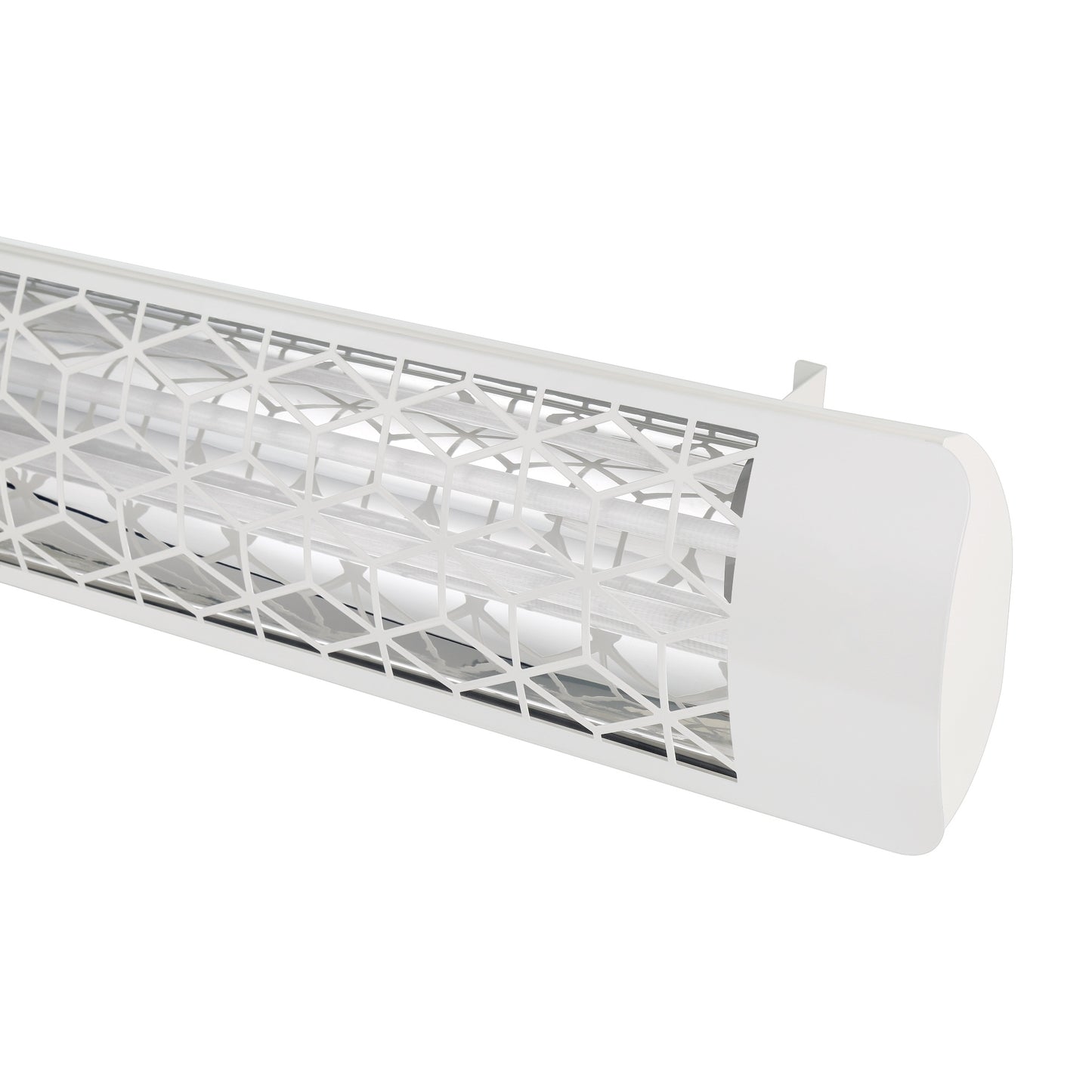 Eurofase EF60 240v 6000w 61-Inch Electric Heater - White Stella Plate