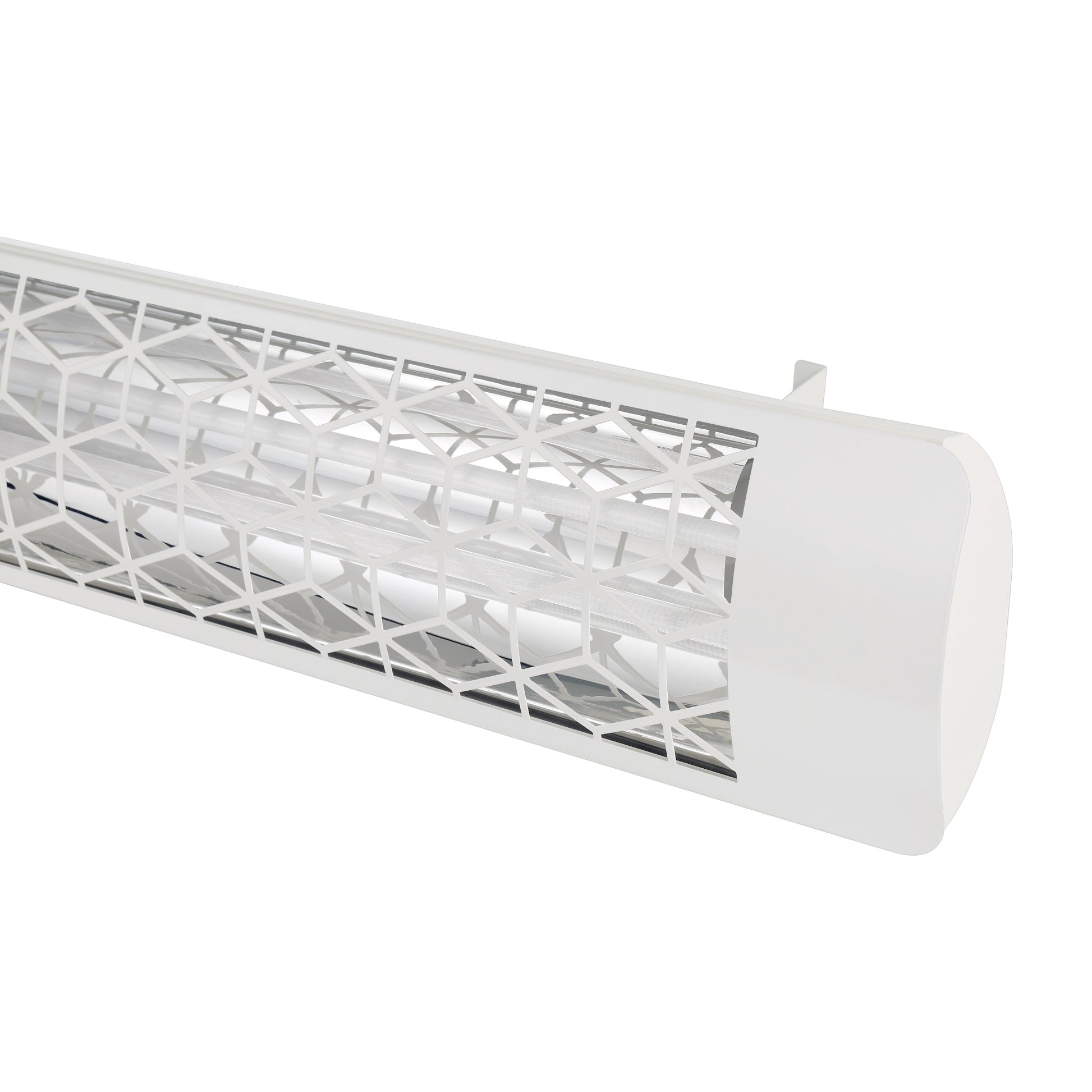 Eurofase EF60 240v 6000w 61-Inch Electric Heater - White Stella Plate