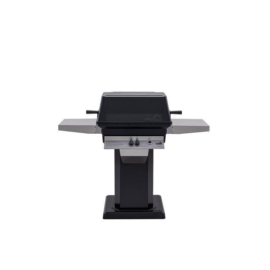 PGS Model A40 Natural Gas Grill on Black Patio Base