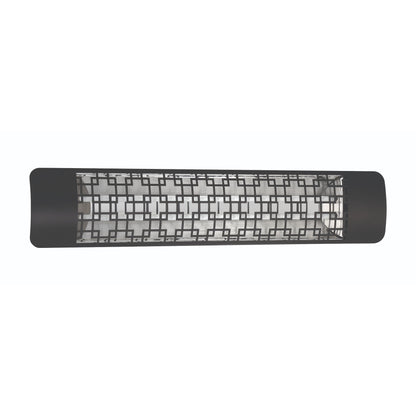 Eurofase EF40 240v 4000w 39-Inch Electric Heater - Black Brix Plate
