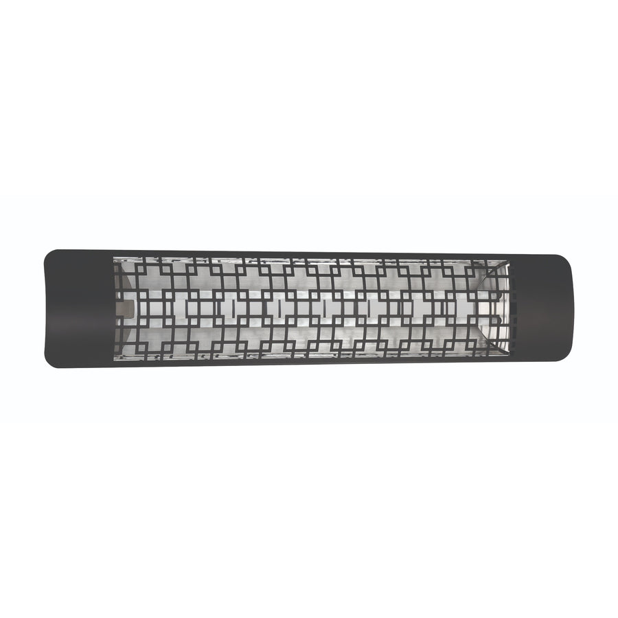 Eurofase EF40 240v 4000w 39-Inch Electric Heater - Black Brix Plate