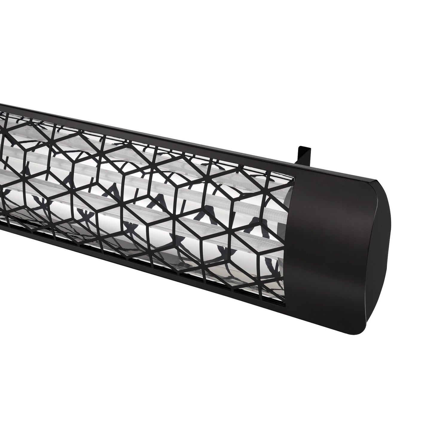 Eurofase EF60 240v 6000w 61-Inch Electric Heater - Black Stella Plate