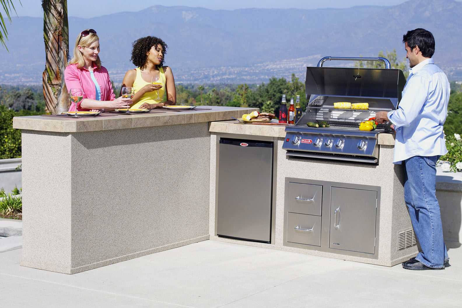 Shop BBQ Grills and Outdoor Kitchen Equipment BBQ Island