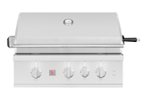 Summerset TRL Pro 32 Inch Natural Gas Grill w/Rotisserie and Lights