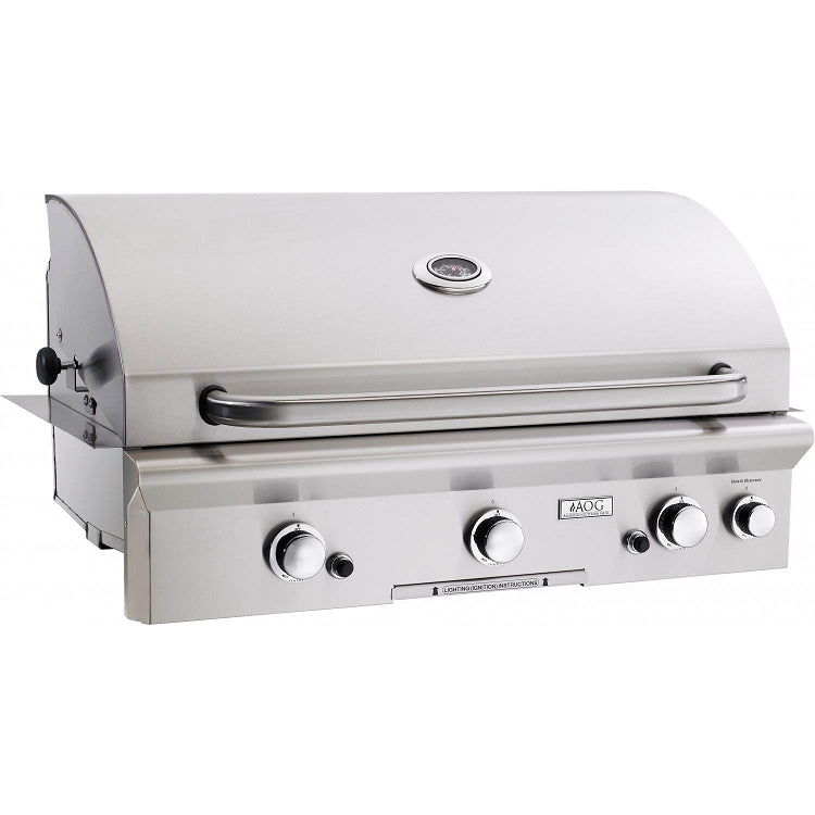 AOG 36 Inch Natural Gas Grill w/ Lights and Rotisserie L-Series