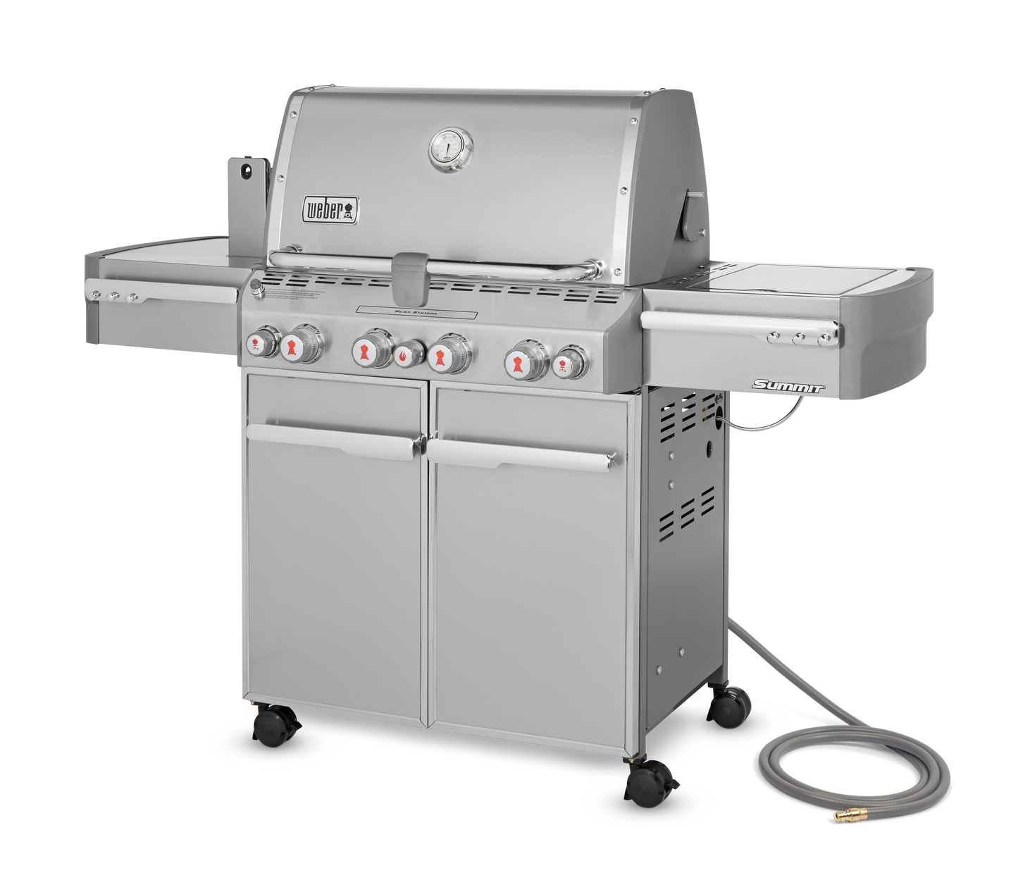 Weber Summit S-470 Stainless Steel Grill - Natural Gas