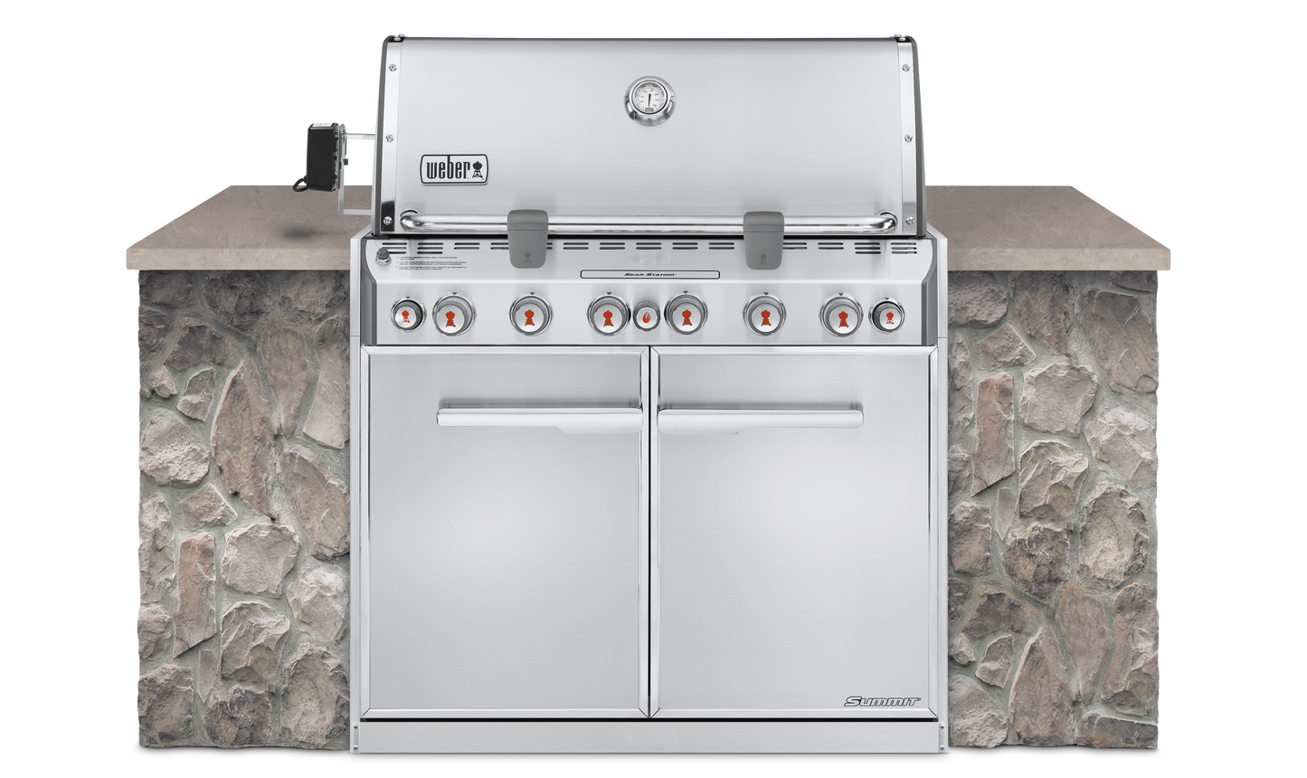 Weber Summit S-660 Built-In Gas Grill - Natural Gas
