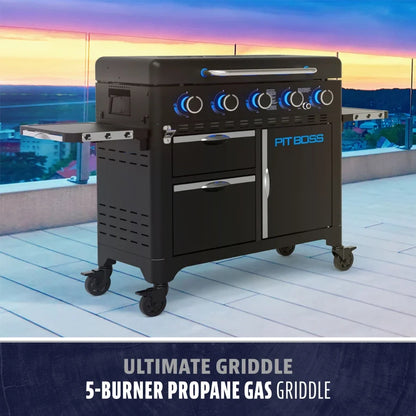 Pit Boss 5 Burner Ultimate Propane Griddle - 10783