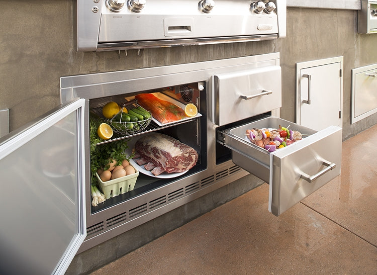 42 inch built in fridge
