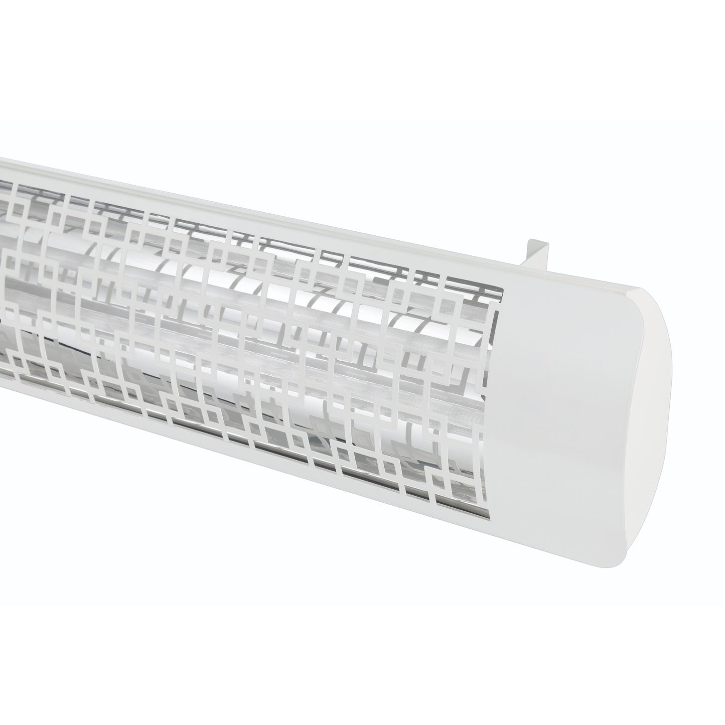 Eurofase EF60 240v 6000w 61-Inch Electric Heater - White Brix Plate