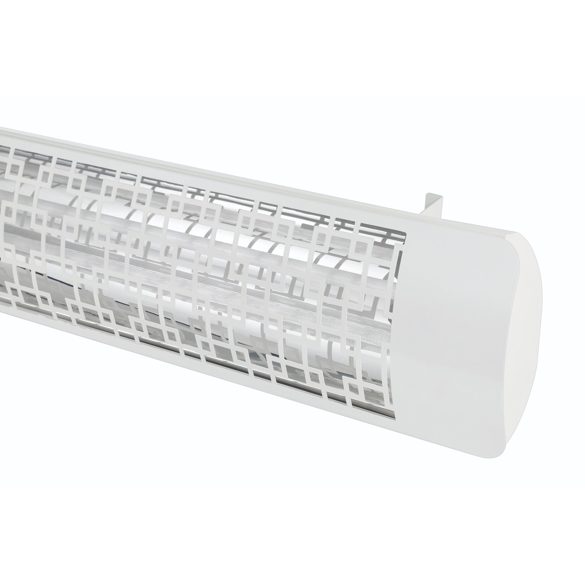 Eurofase EF60 240v 6000w 61-Inch Electric Heater - White Brix Plate