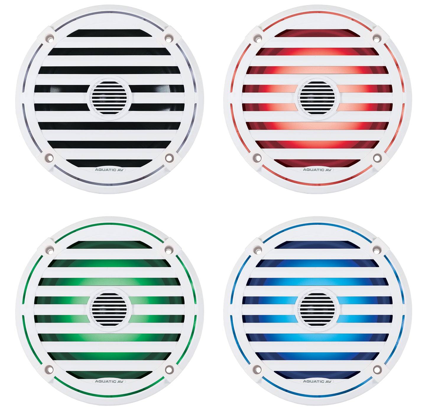 Aquatic AV 6.5 Inch Elite Series Speakers (White - Pair)