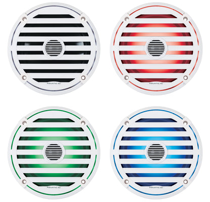 Aquatic AV 6.5 Inch Elite Series Speakers (White - Pair)