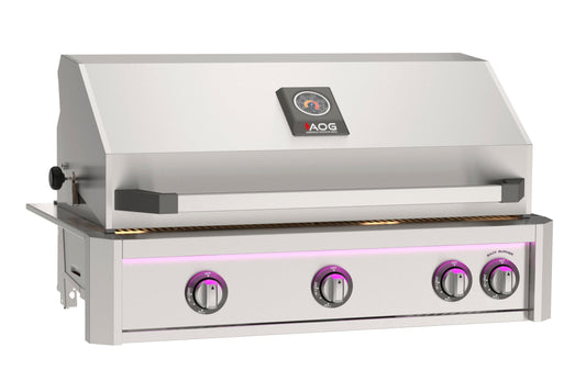 AOG 36 Inch Natural Gas Grill w/ Lights and Rotisserie L-Series